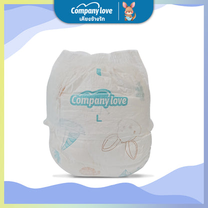 【免费3件】Company Love 婴儿尿布胶带裤 婴儿纸尿裤-NB68/M42/L40/XL38/XXL34/XXXL32/XXXXL30 婴儿尿布 即用型婴儿尿布