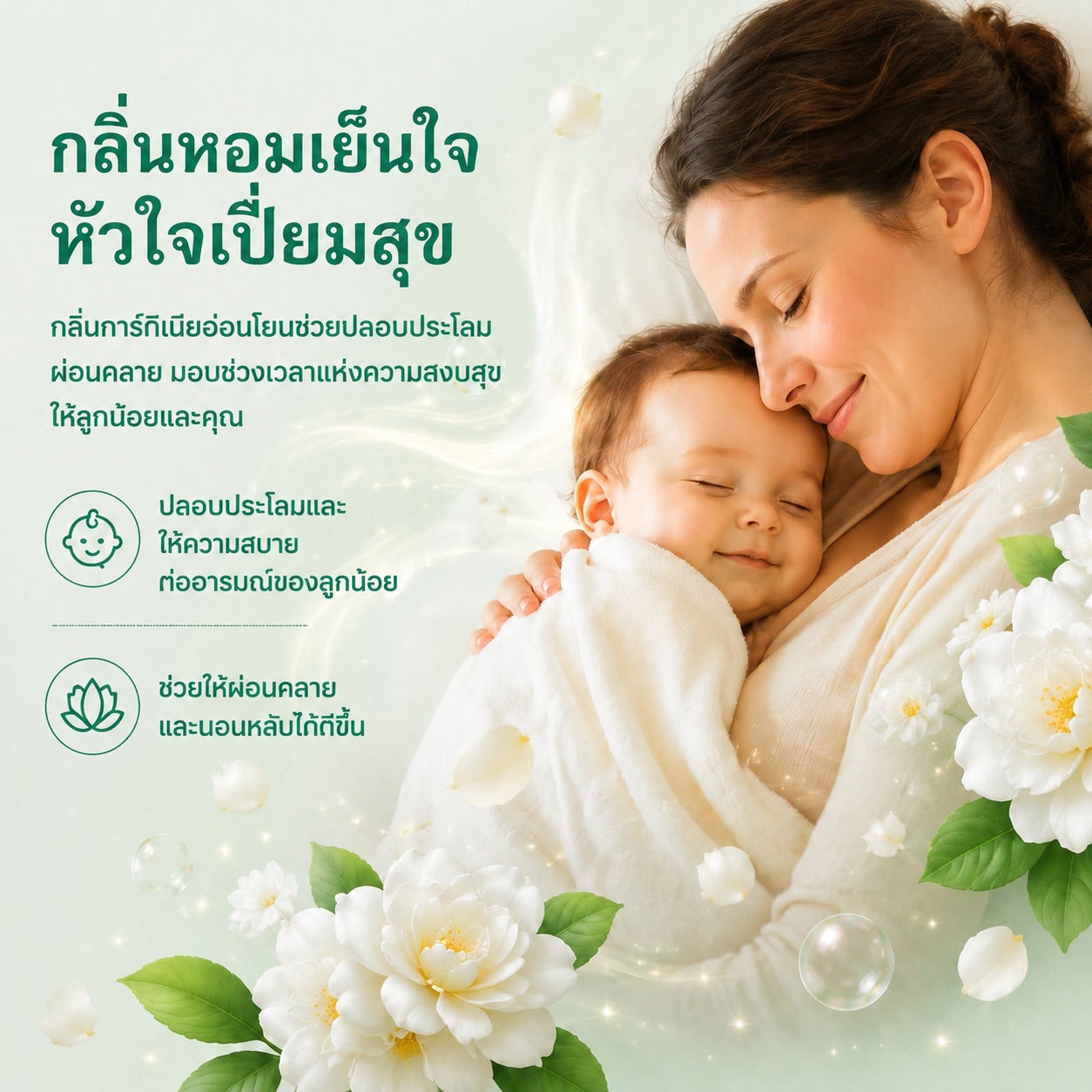 Company Love Baby Wipes ทิชชู่เปียก ห่อใหญ่ 100 แผ่น สูตรอ่อนโยน ผ้าเช็ดทำความสะอาดสำหรับเด็ก สูตรอ่อนโยน ทิชชู่เปียก เด็กผู้ชาย เด็กหญิง เด็กแรกเกิด Gardenia wipes
