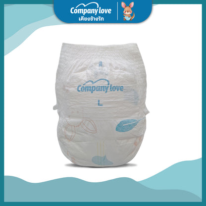 【加赠3片】Company Love Baby Diaper 宝宝裤型纸尿裤 -NB68/M54/L48/XL42/XXL36/3XL30/4XL28 纸尿裤 宝宝纸尿裤