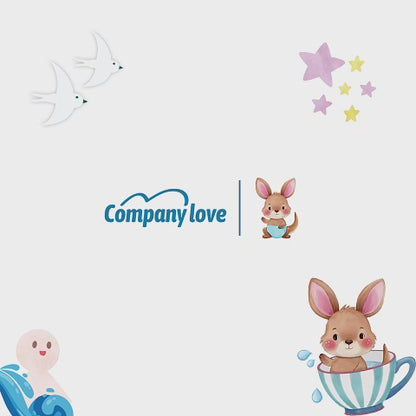 ทิชชู่เปียกเด็ก Company Love แพ็ค 5 ห่อ รวม 400 แผ่น สูตรอ่อนโยน