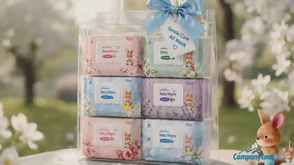 Company Love Baby Wipes 湿巾 大包装 500片 温和配方 婴儿清洁湿巾 温和配方 男童 女童 新生儿 Gardenia wipes